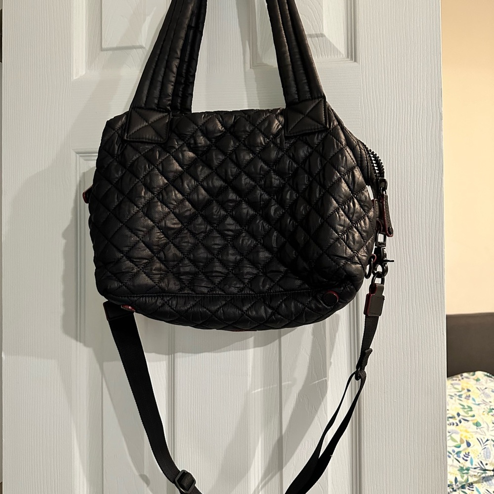 Mzwallace Black Quilted Shoulder Bag - Picture 3 of 5
